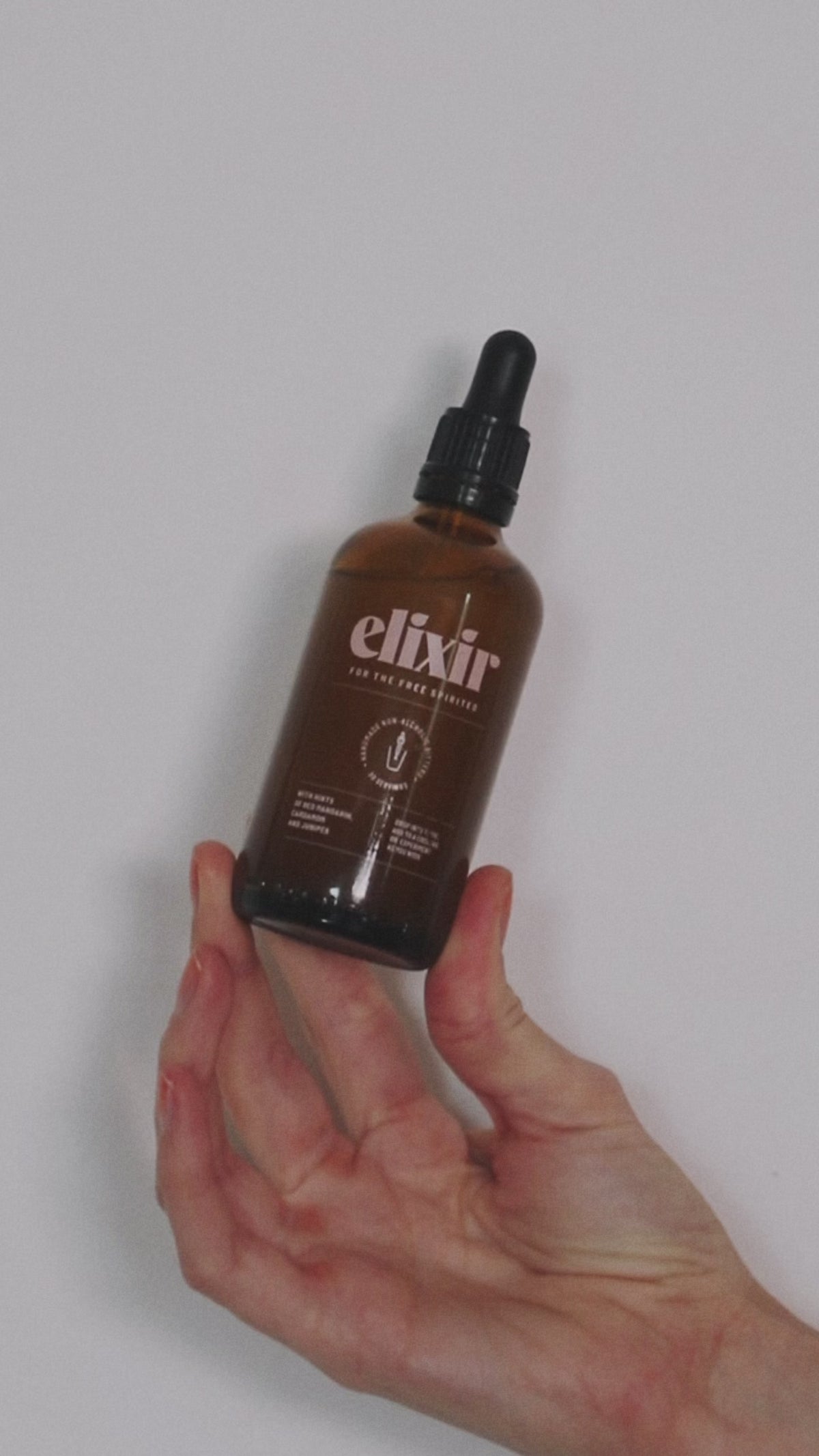 The Elixir dropper, on film